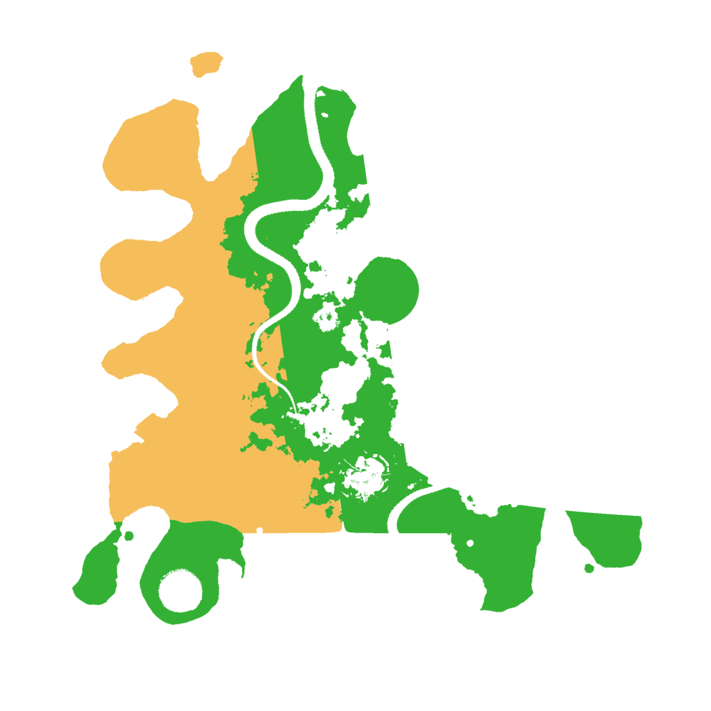 Biome Rust Map: Procedural Map, Size: 3000, Seed: 4915