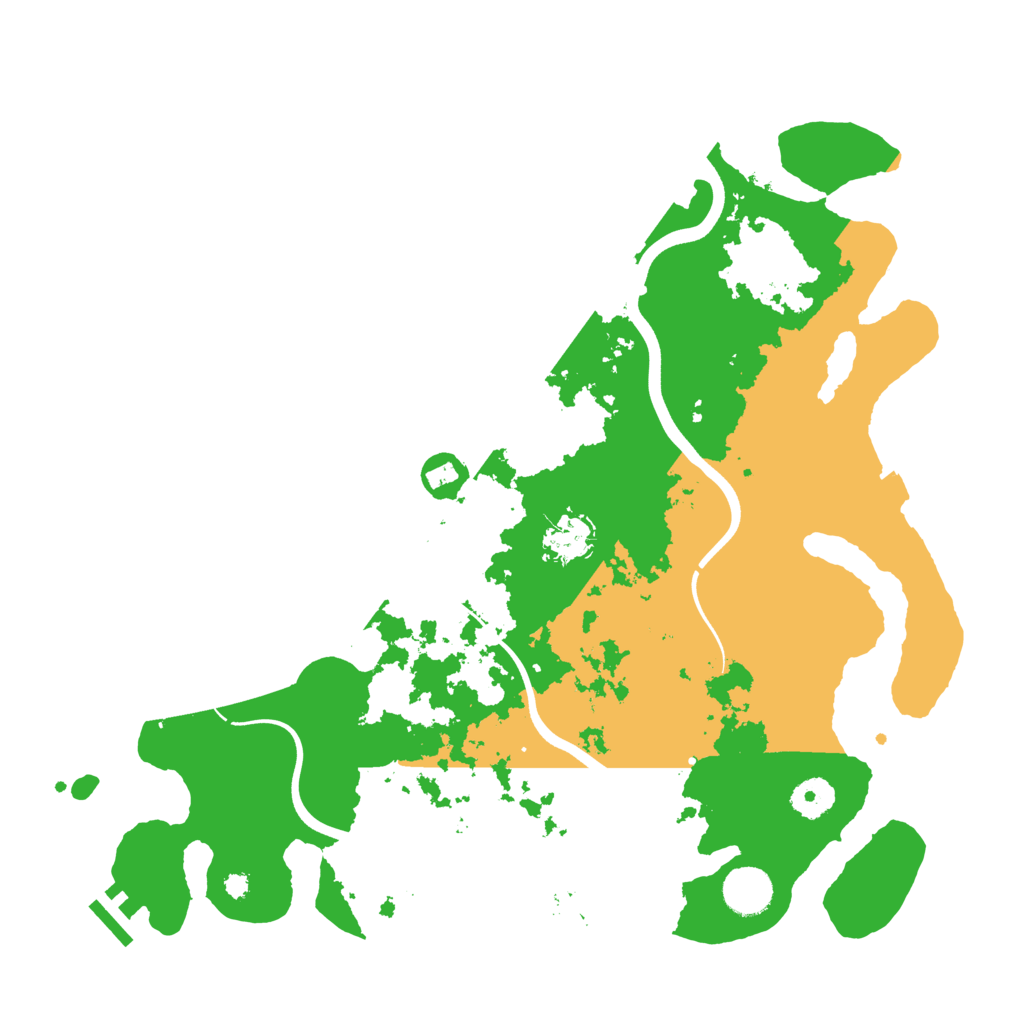 Biome Rust Map: Procedural Map, Size: 3750, Seed: 6033375