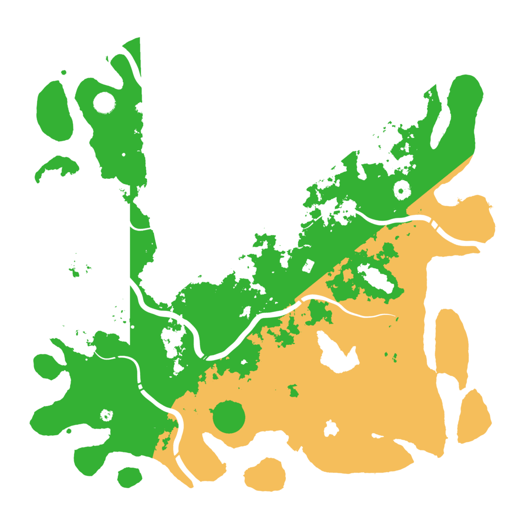 Biome Rust Map: Procedural Map, Size: 4250, Seed: 195951578