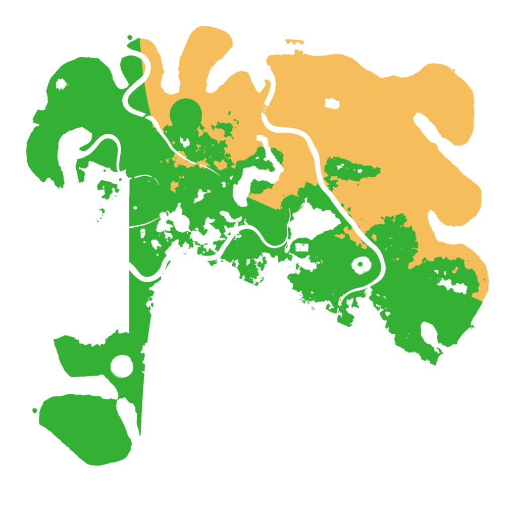 Biome Rust Map: Procedural Map, Size: 4250, Seed: 325044661