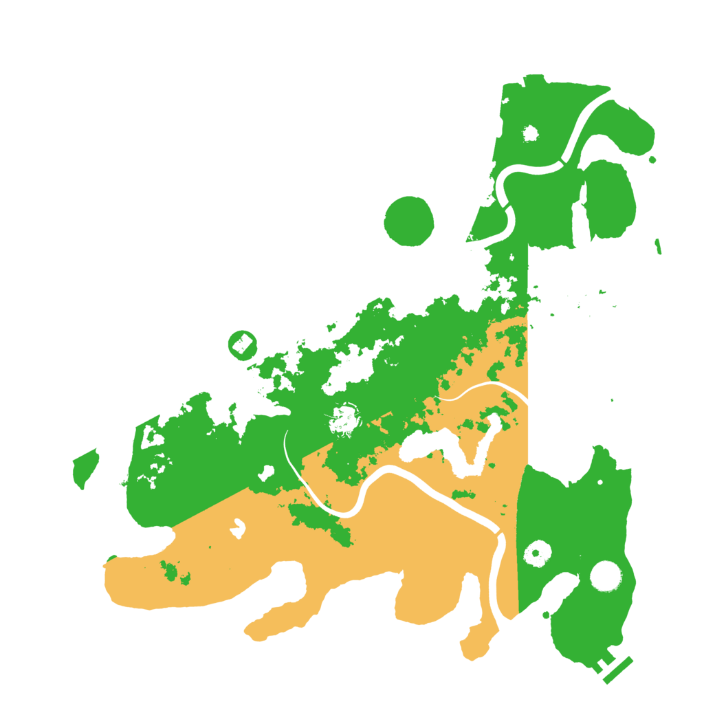Biome Rust Map: Procedural Map, Size: 4000, Seed: 851847202