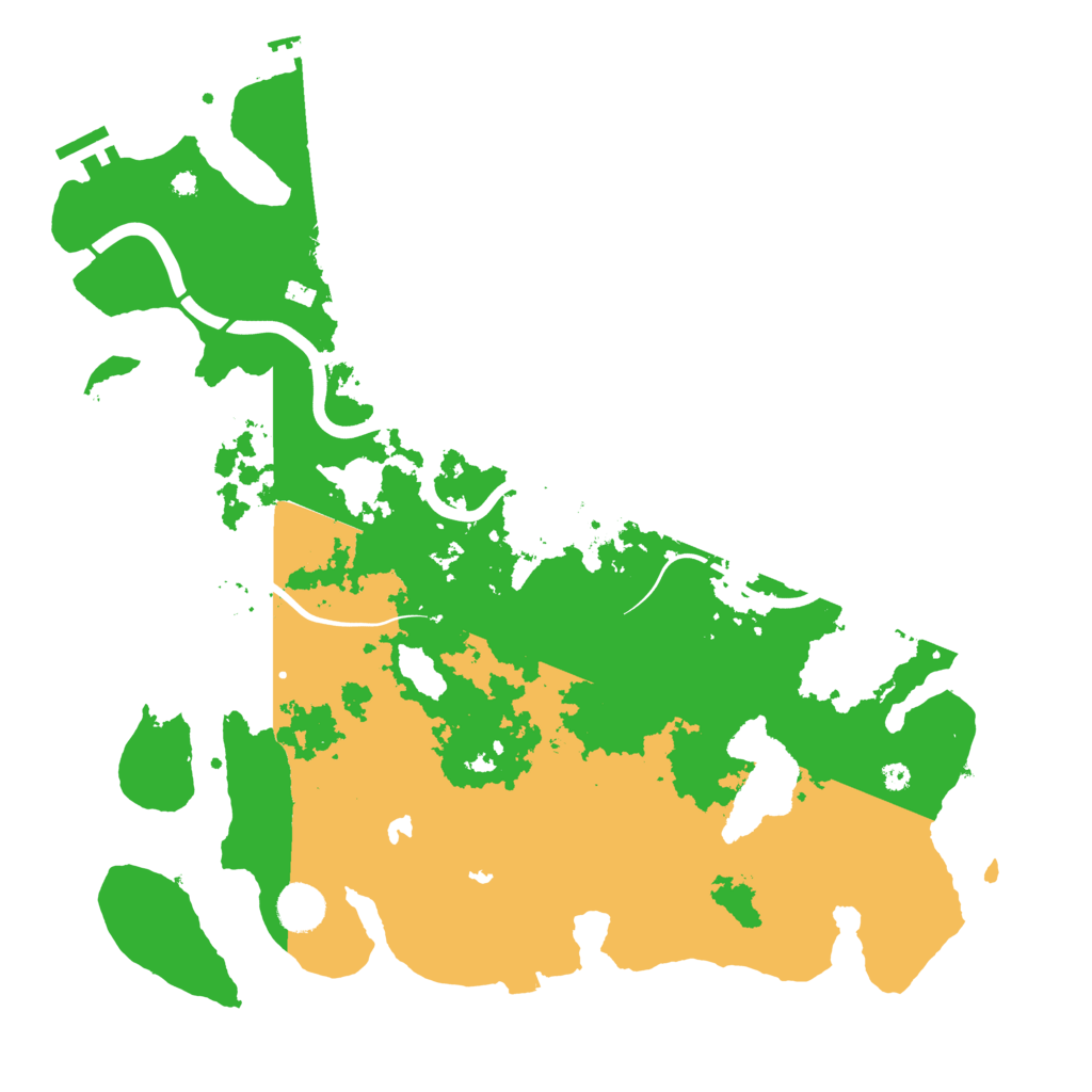 Biome Rust Map: Procedural Map, Size: 4000, Seed: 1283623999