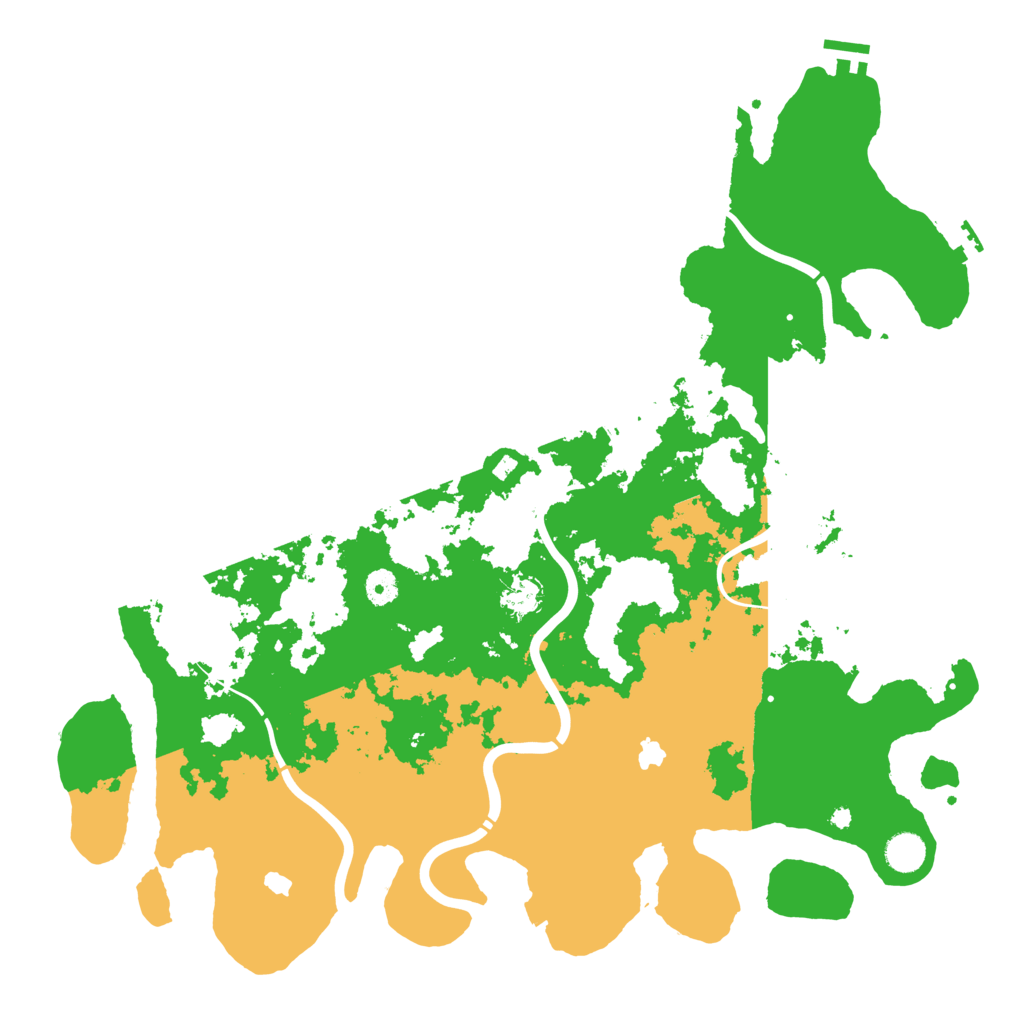 Biome Rust Map: Procedural Map, Size: 4500, Seed: 1773