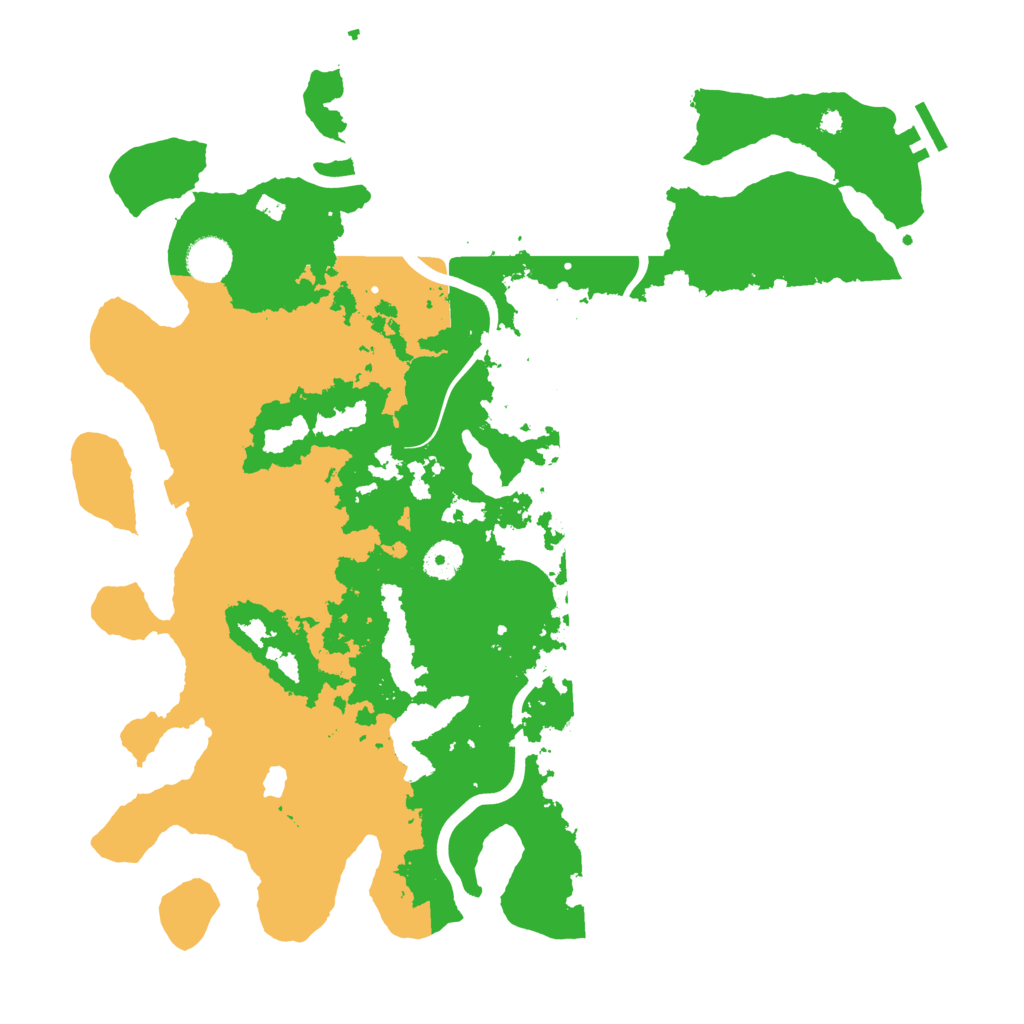 Biome Rust Map: Procedural Map, Size: 4000, Seed: 1443839275