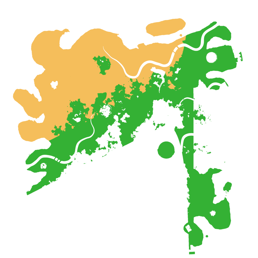 Biome Rust Map: Procedural Map, Size: 4250, Seed: 347615631