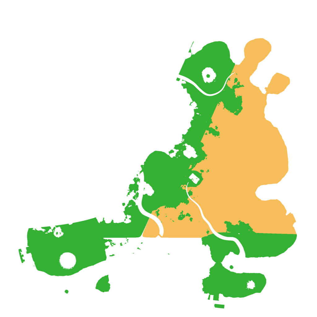 Biome Rust Map: Procedural Map, Size: 3400, Seed: 115005118