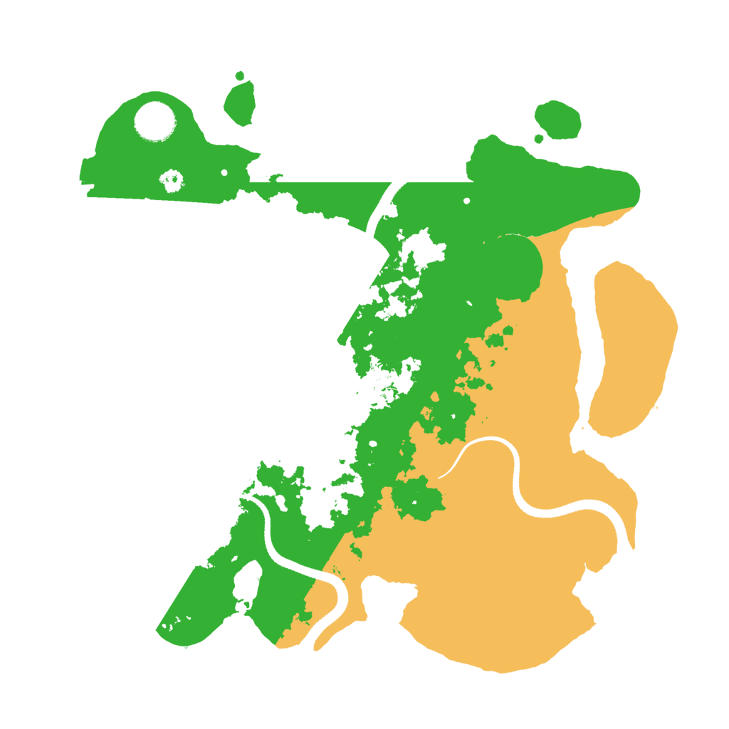 Biome Rust Map: Procedural Map, Size: 3230, Seed: 481970