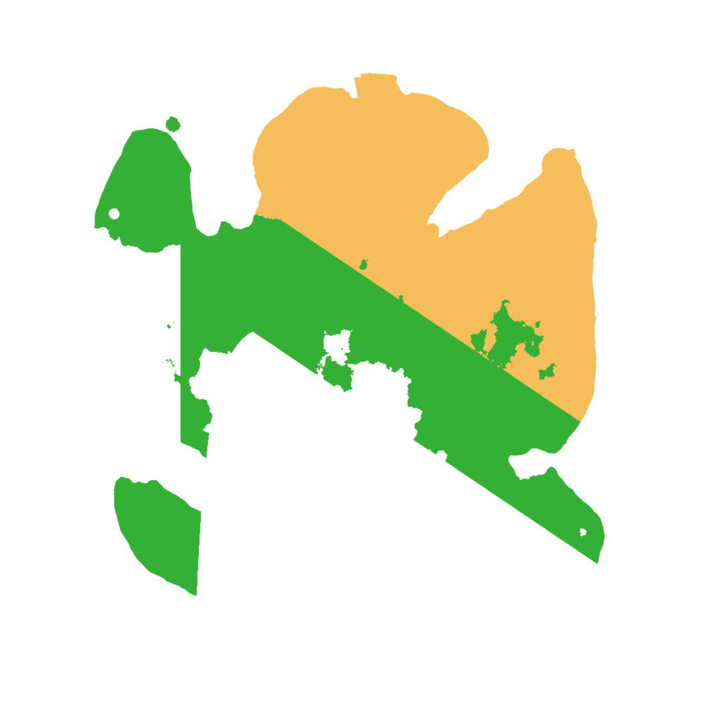 Biome Rust Map: Procedural Map, Size: 2000, Seed: 1457742954