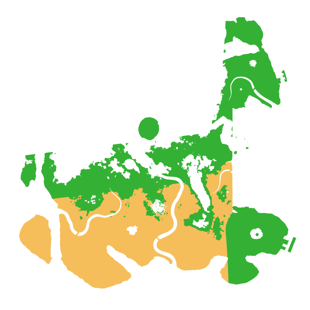 Biome Rust Map: Procedural Map, Size: 4000, Seed: 499764897