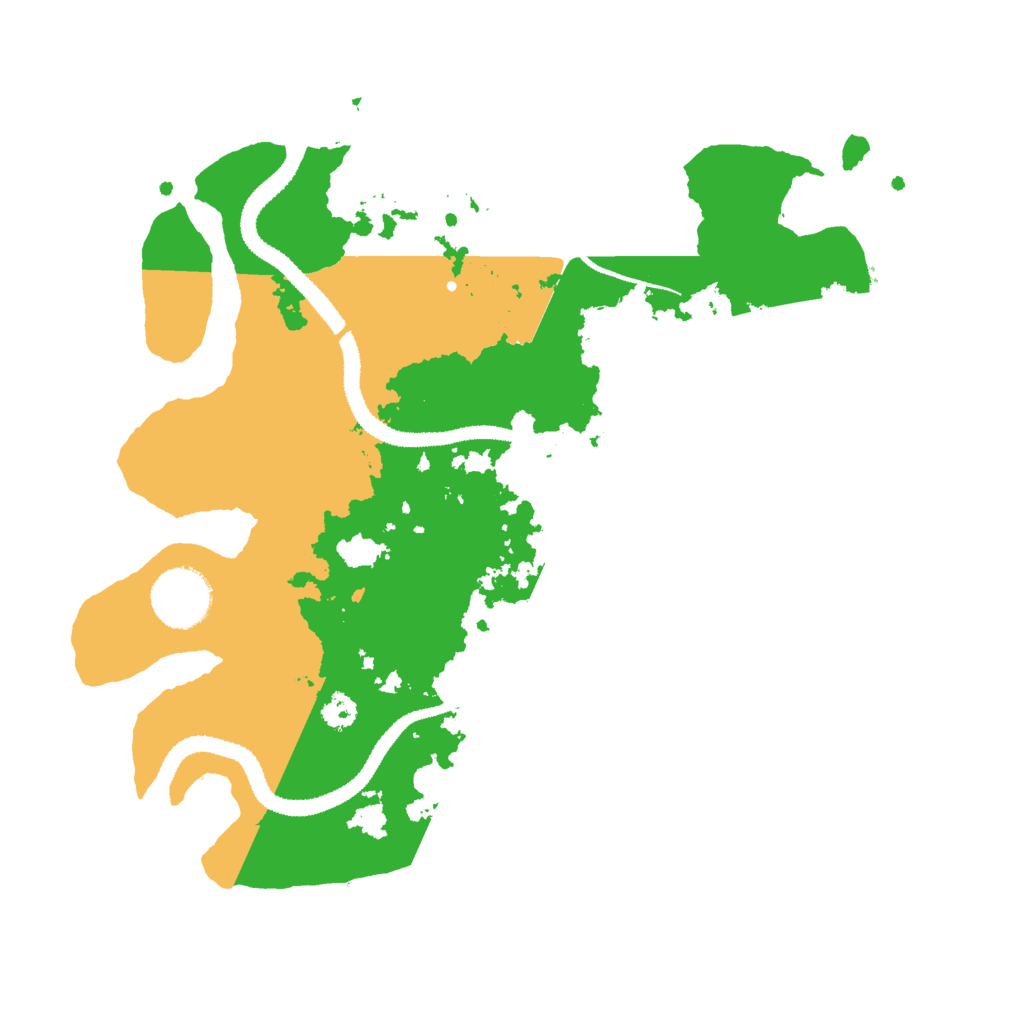 Biome Rust Map: Procedural Map, Size: 3000, Seed: 65824