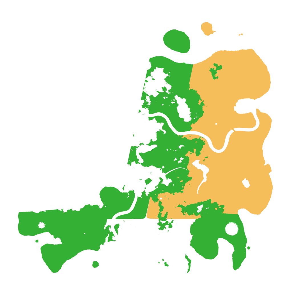 Biome Rust Map: Procedural Map, Size: 4000, Seed: 519960710