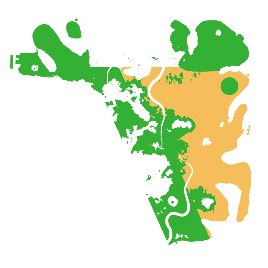 Biome Rust Map: Procedural Map, Size: 4000, Seed: 358402171