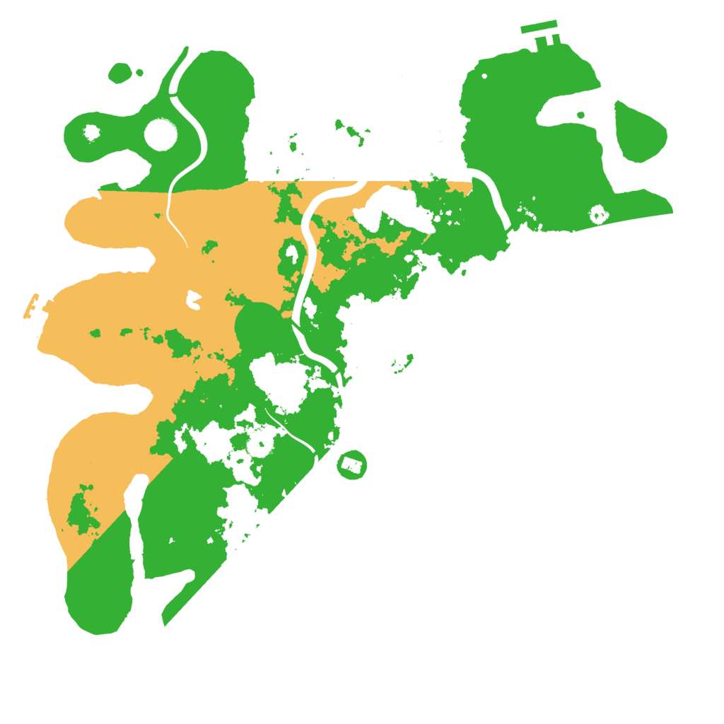 Biome Rust Map: Procedural Map, Size: 4000, Seed: 943341330