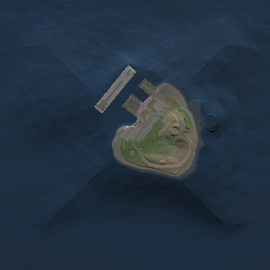Rust Map: Procedural Map, Size: 1000, Seed: 494135974, 2 Monuments