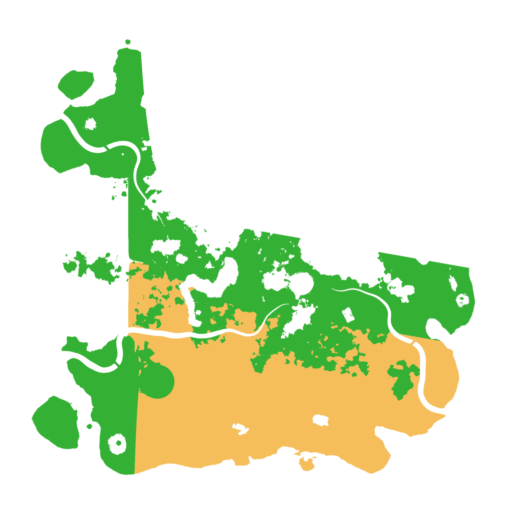 Biome Rust Map: Procedural Map, Size: 4000, Seed: 1053219091