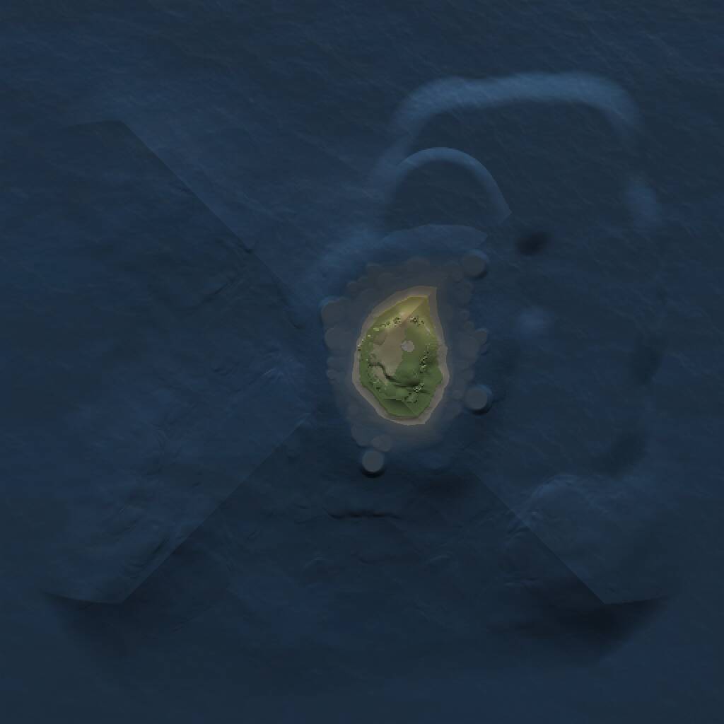 Rust Map: Procedural Map, Size: 1000, Seed: 481606814, 1 Monuments