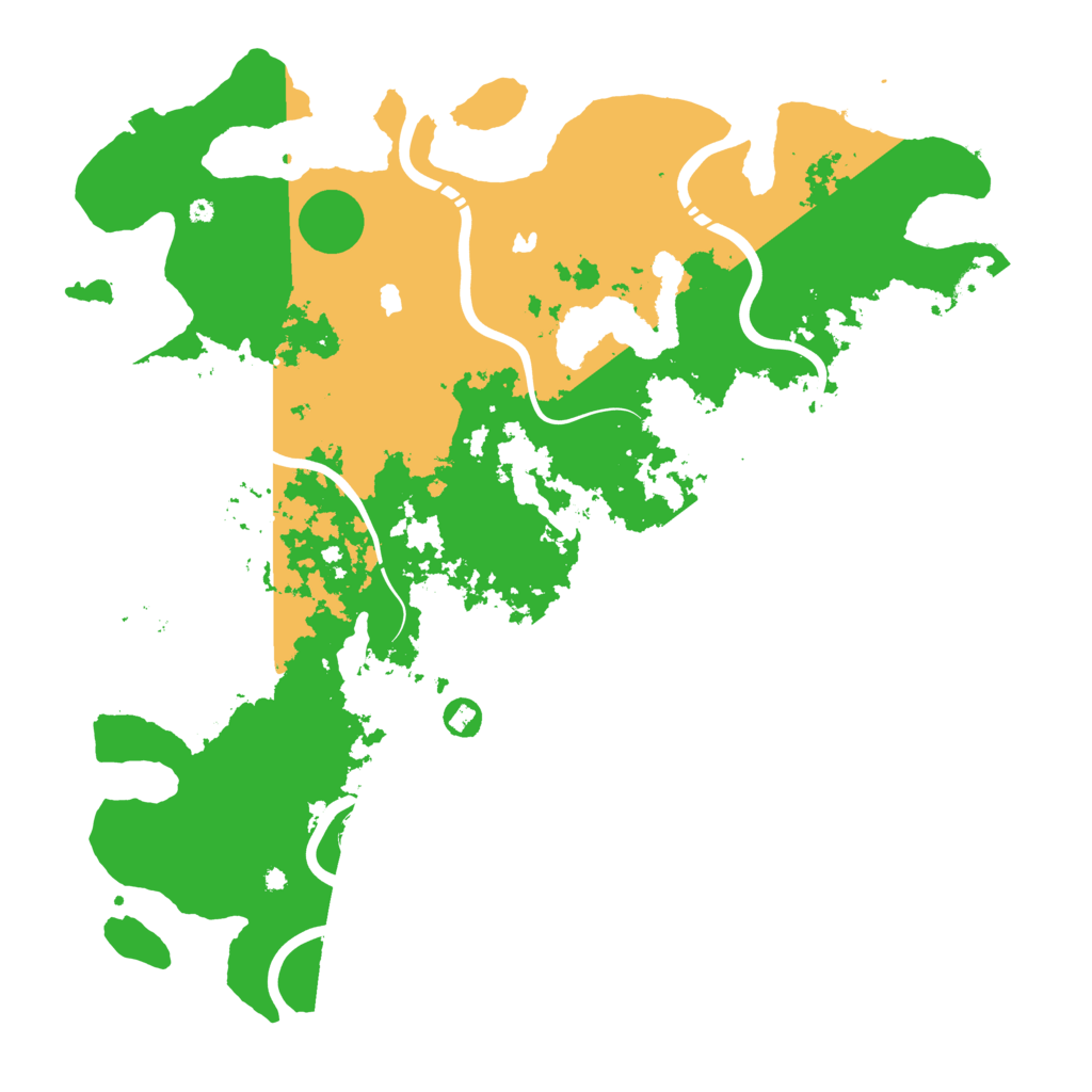 Biome Rust Map: Procedural Map, Size: 4500, Seed: 1777981046