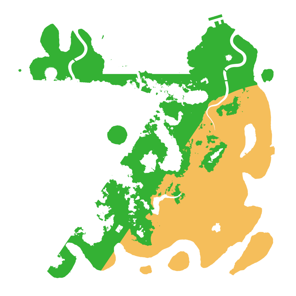 Biome Rust Map: Procedural Map, Size: 4250, Seed: 1538257918