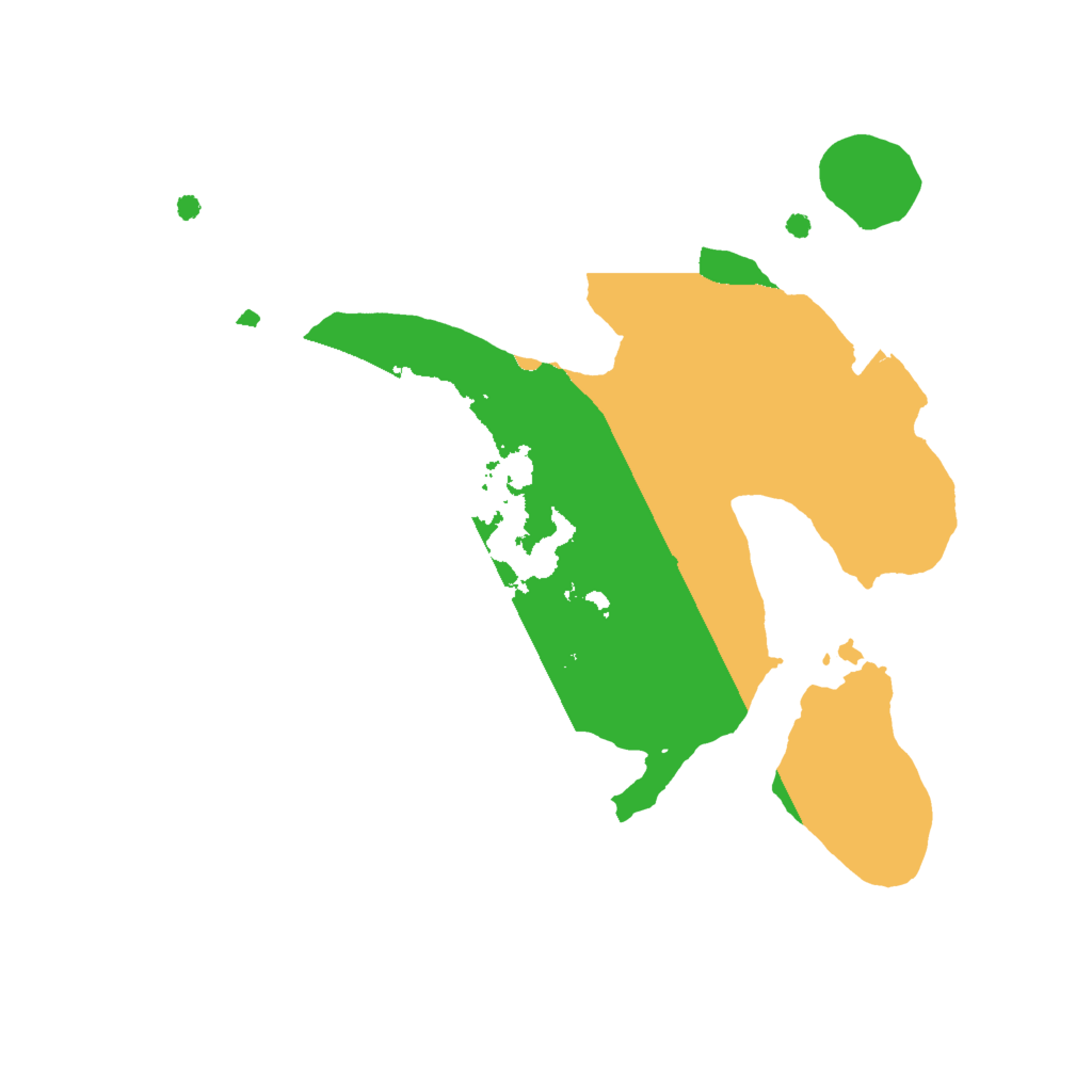 Biome Rust Map: Procedural Map, Size: 1800, Seed: 364