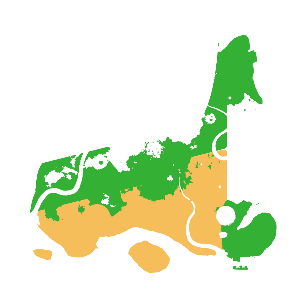 Biome Rust Map: Procedural Map, Size: 3000, Seed: 1946017782