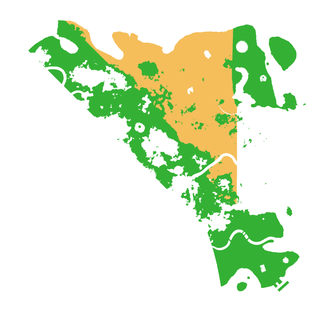 Biome Rust Map: Procedural Map, Size: 4750, Seed: 63427