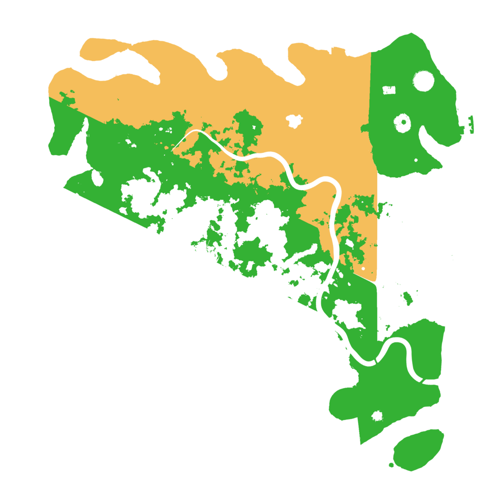 Biome Rust Map: Procedural Map, Size: 4250, Seed: 1336638086