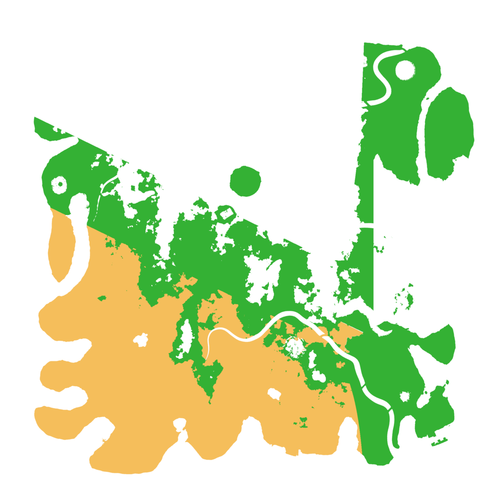 Biome Rust Map: Procedural Map, Size: 4500, Seed: 963187425