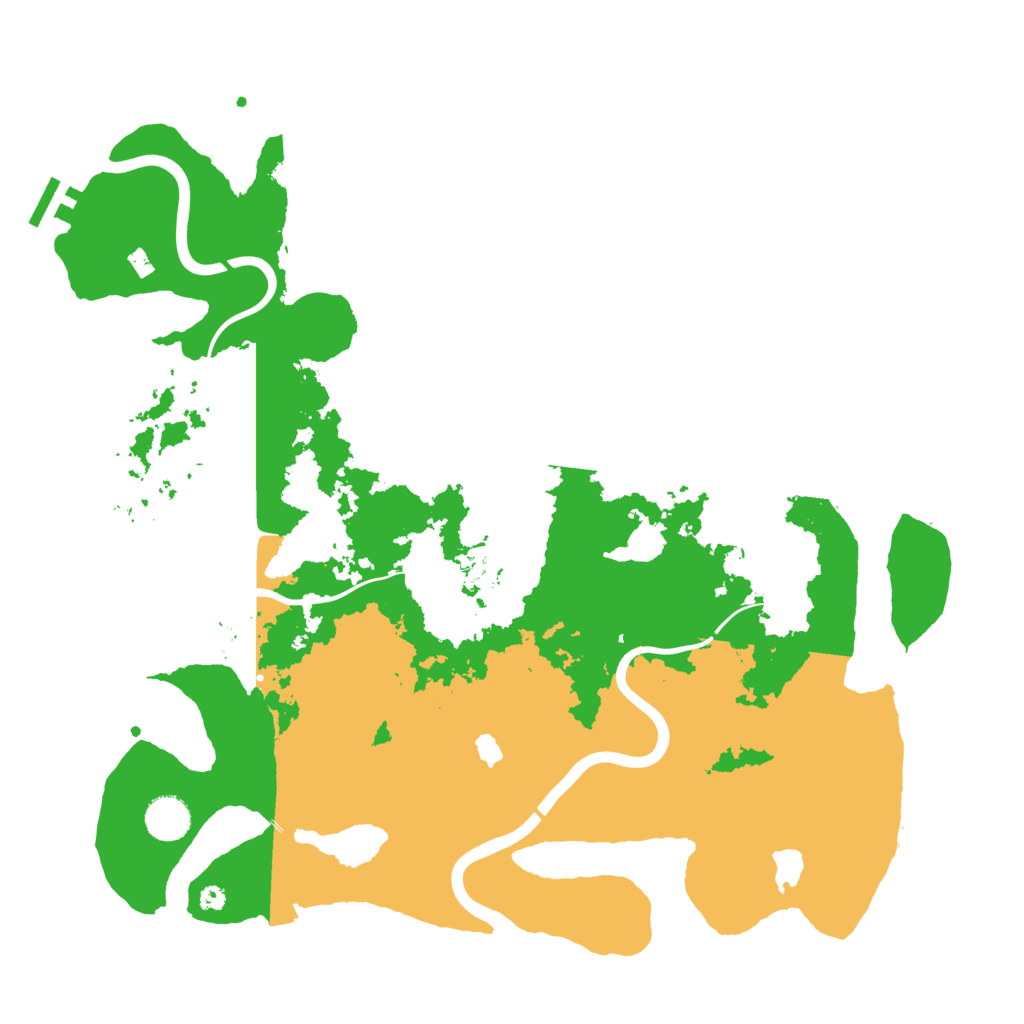 Biome Rust Map: Procedural Map, Size: 4000, Seed: 500473174