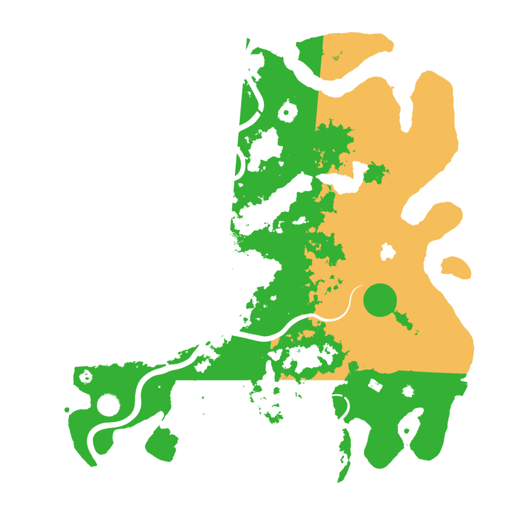 Biome Rust Map: Procedural Map, Size: 4000, Seed: 59639