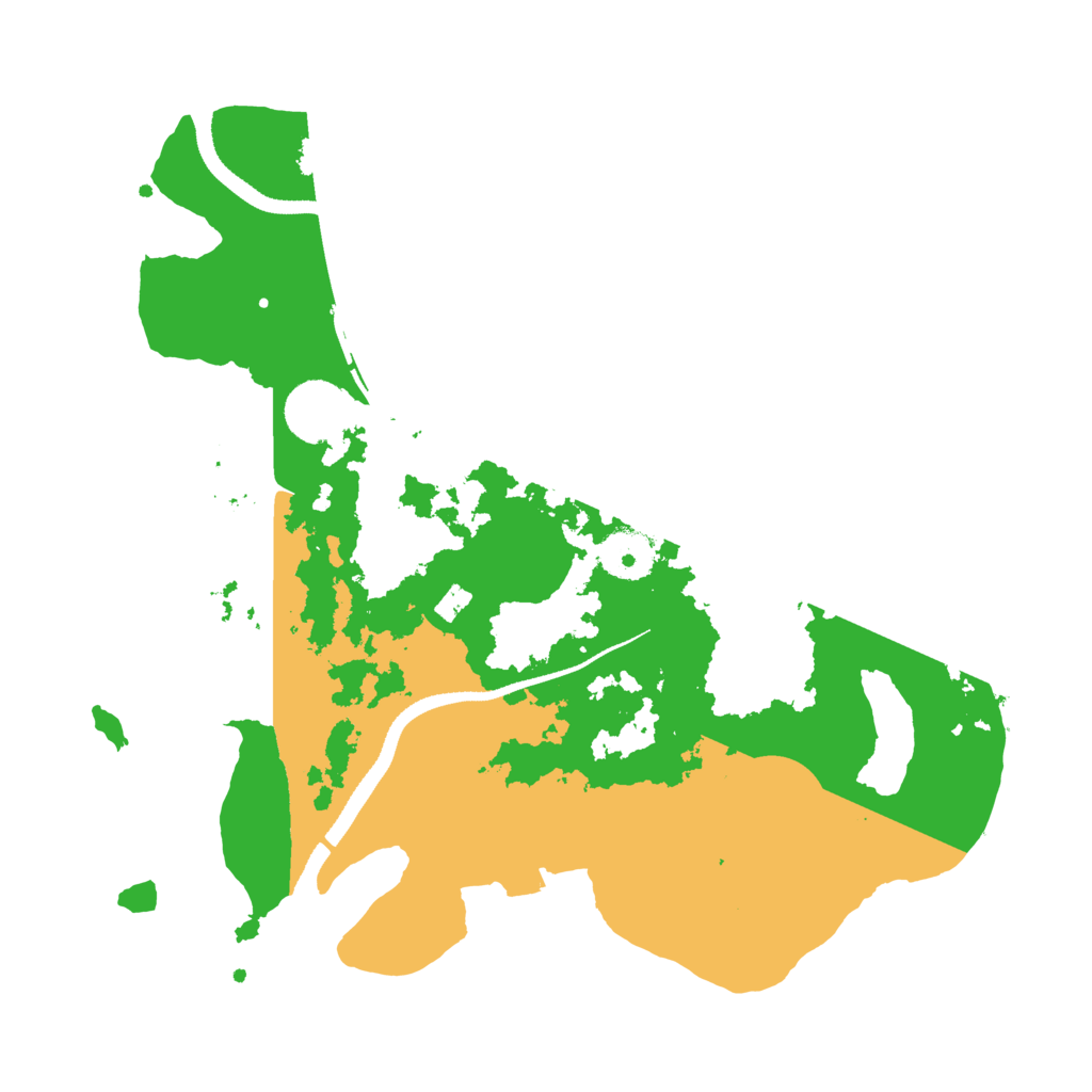 Biome Rust Map: Procedural Map, Size: 3250, Seed: 5637