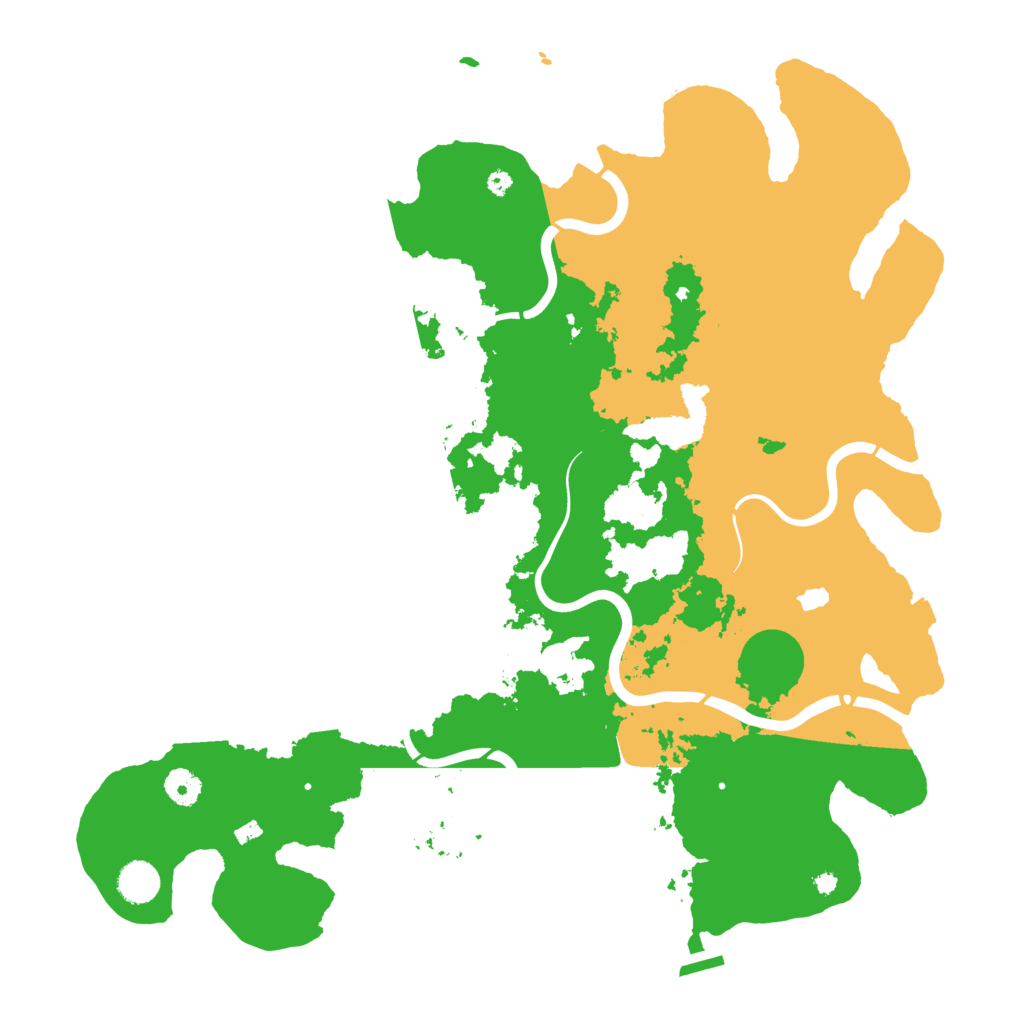 Biome Rust Map: Procedural Map, Size: 4250, Seed: 47553269