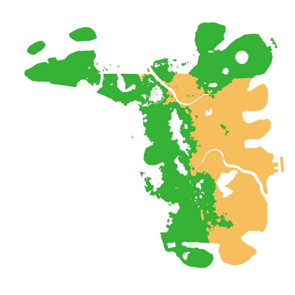 Biome Rust Map: Procedural Map, Size: 4000, Seed: 38753364