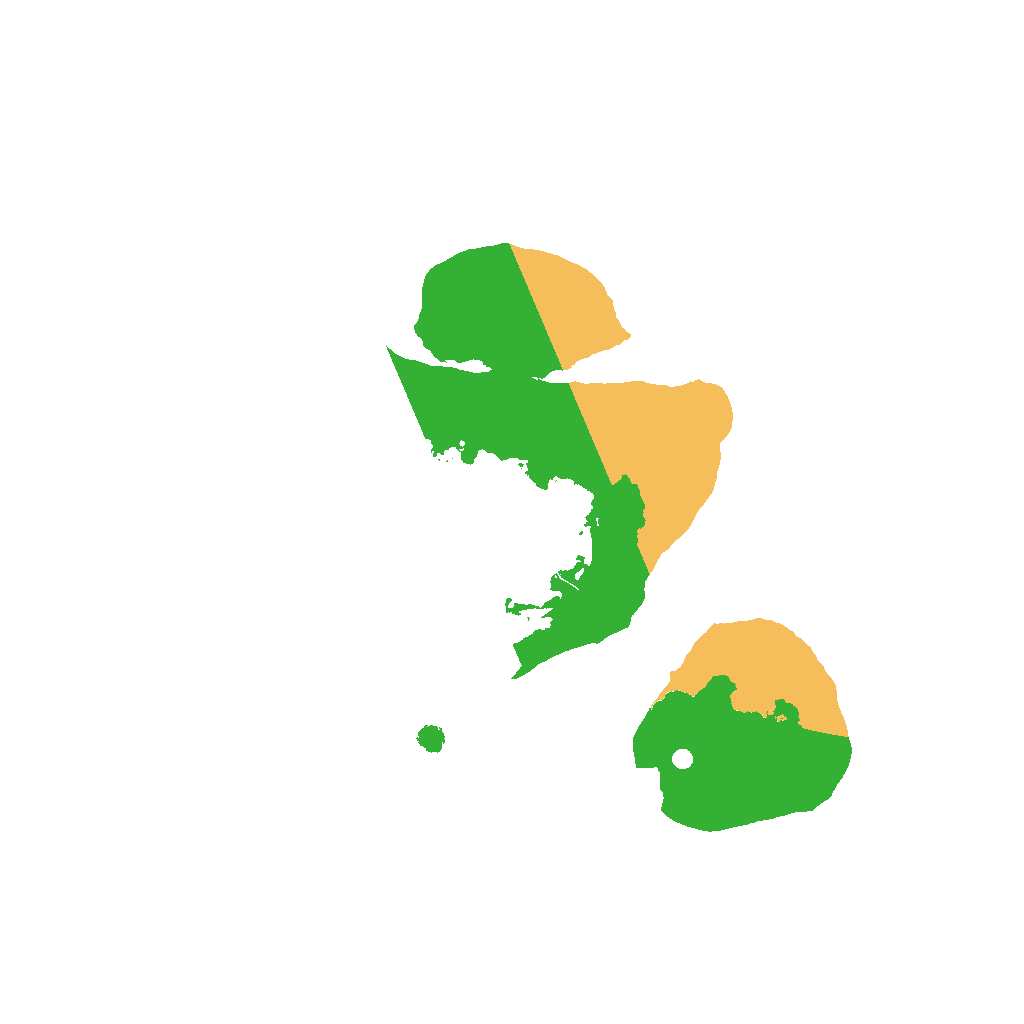 Biome Rust Map: Procedural Map, Size: 1500, Seed: 410886747