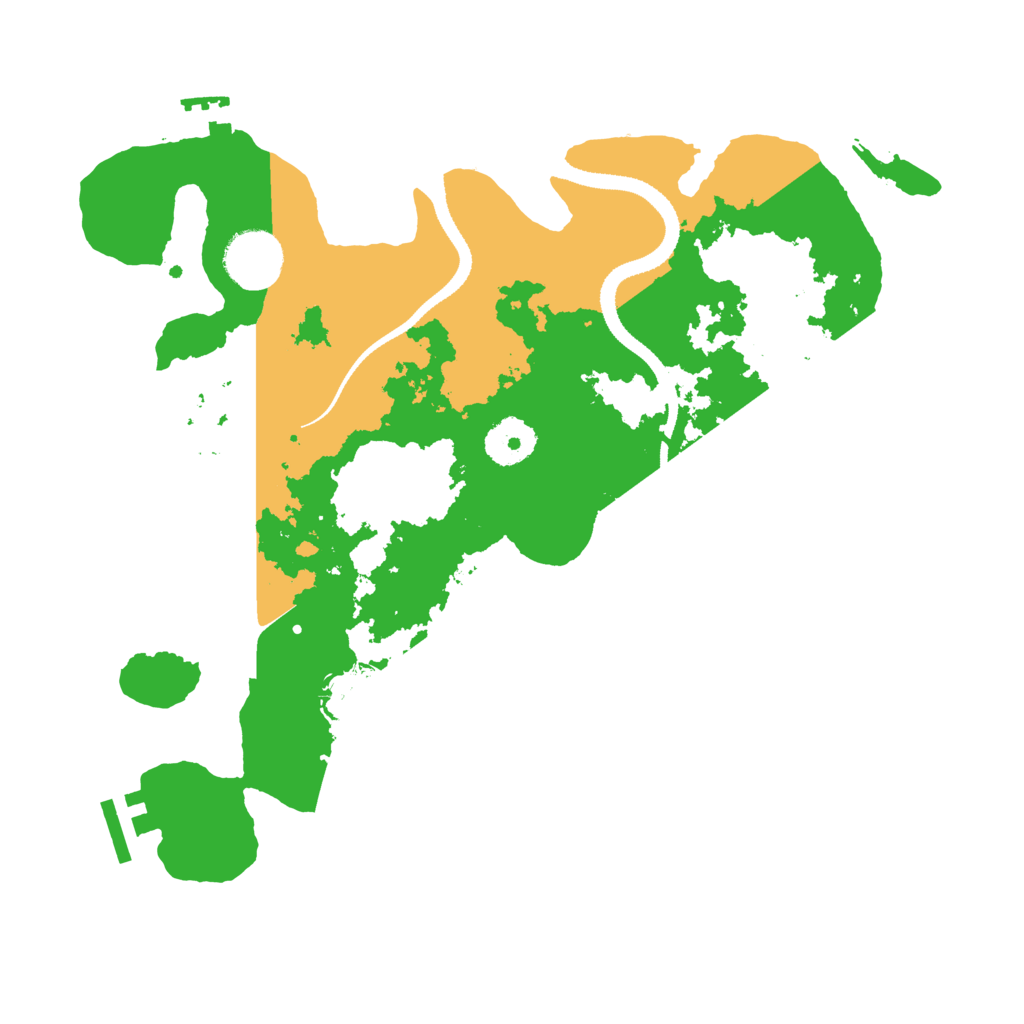 Biome Rust Map: Procedural Map, Size: 3202, Seed: 1827
