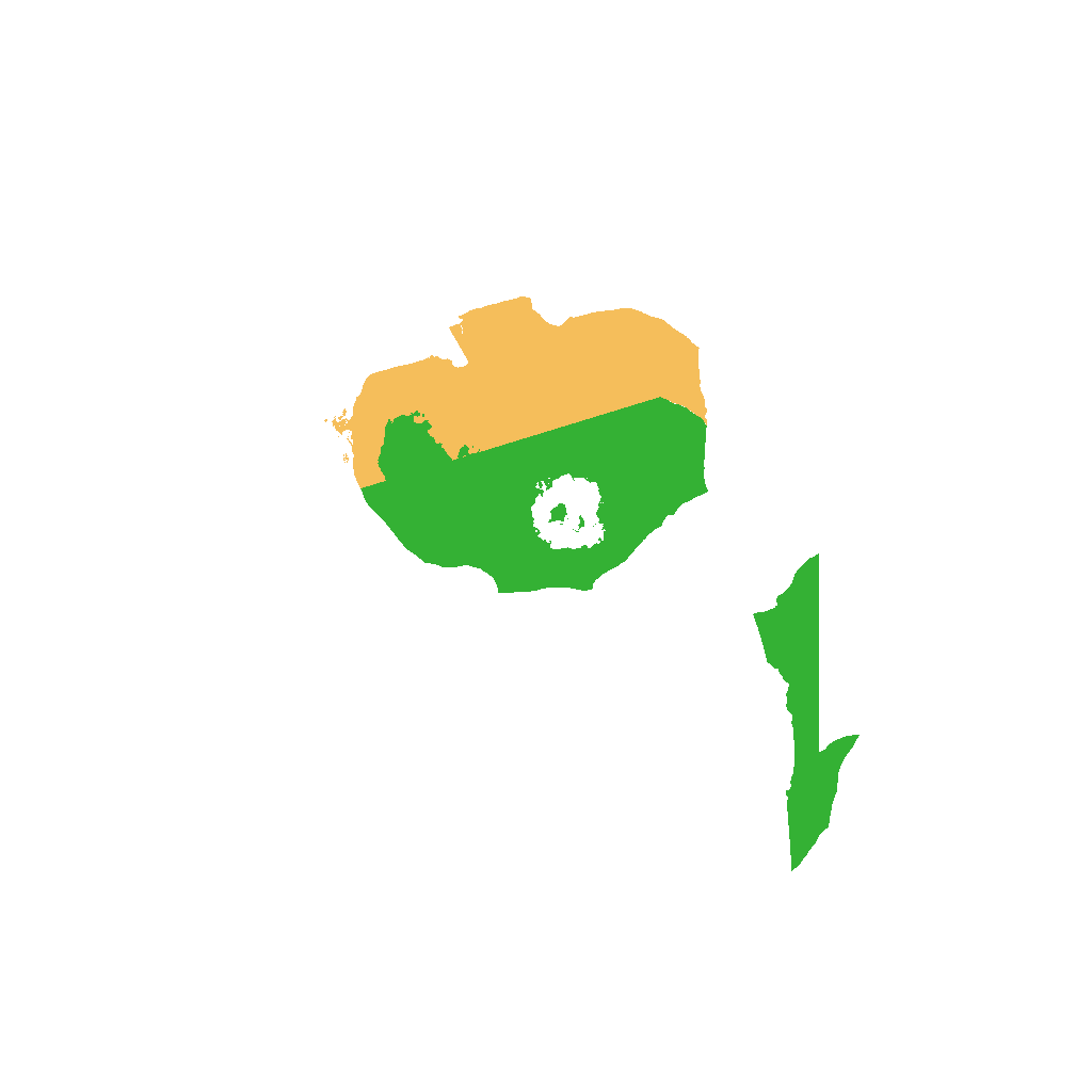 Biome Rust Map: Procedural Map, Size: 1500, Seed: 2064609348