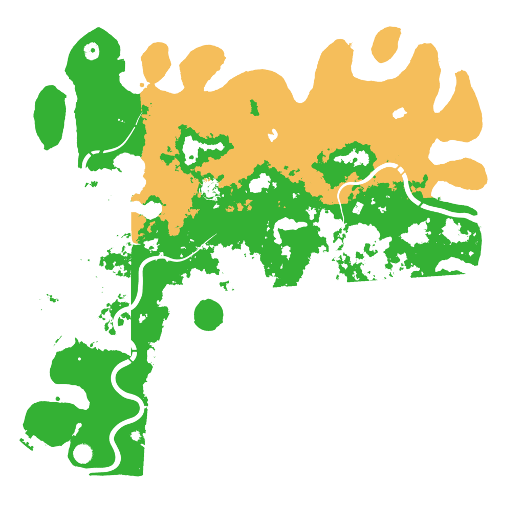 Biome Rust Map: Procedural Map, Size: 4750, Seed: 399208456