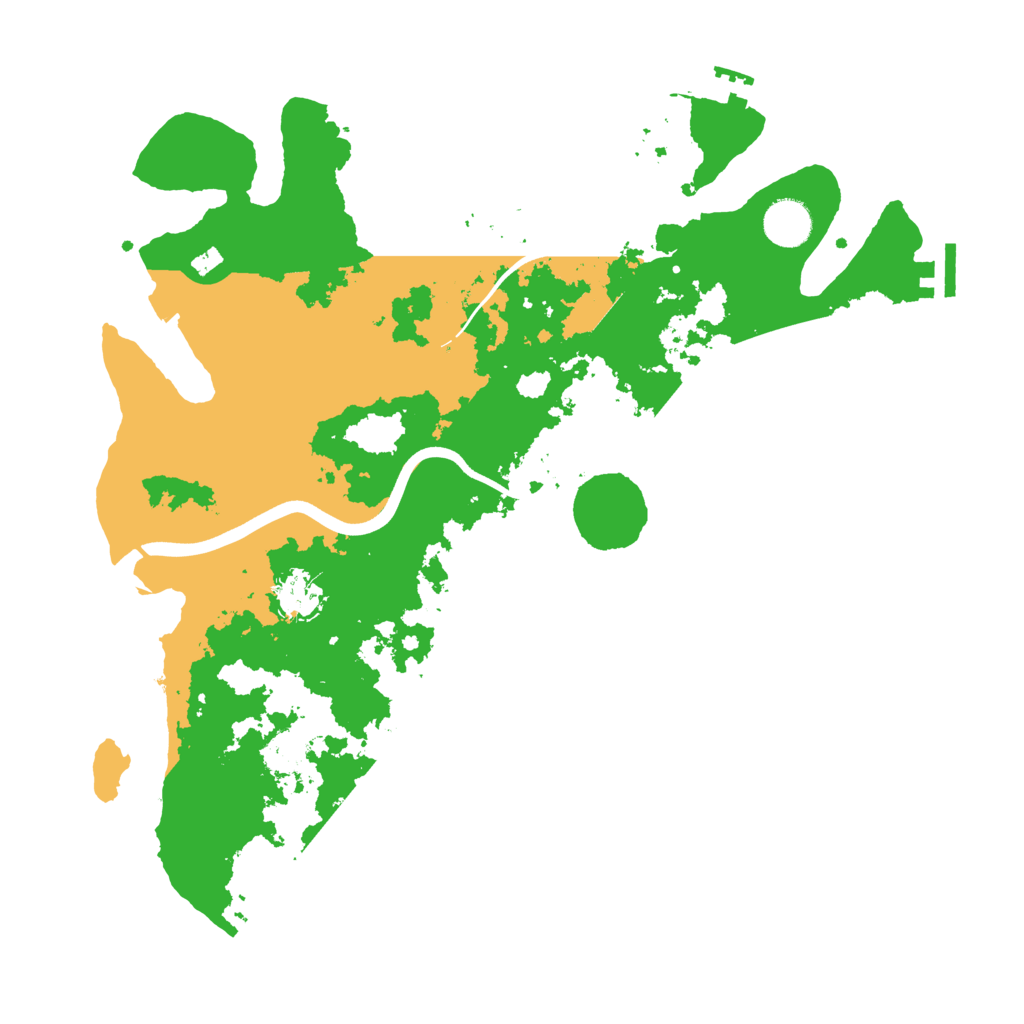 Biome Rust Map: Procedural Map, Size: 3750, Seed: 1156689815