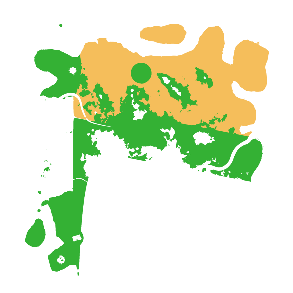 Biome Rust Map: Procedural Map, Size: 3750, Seed: 1349871363