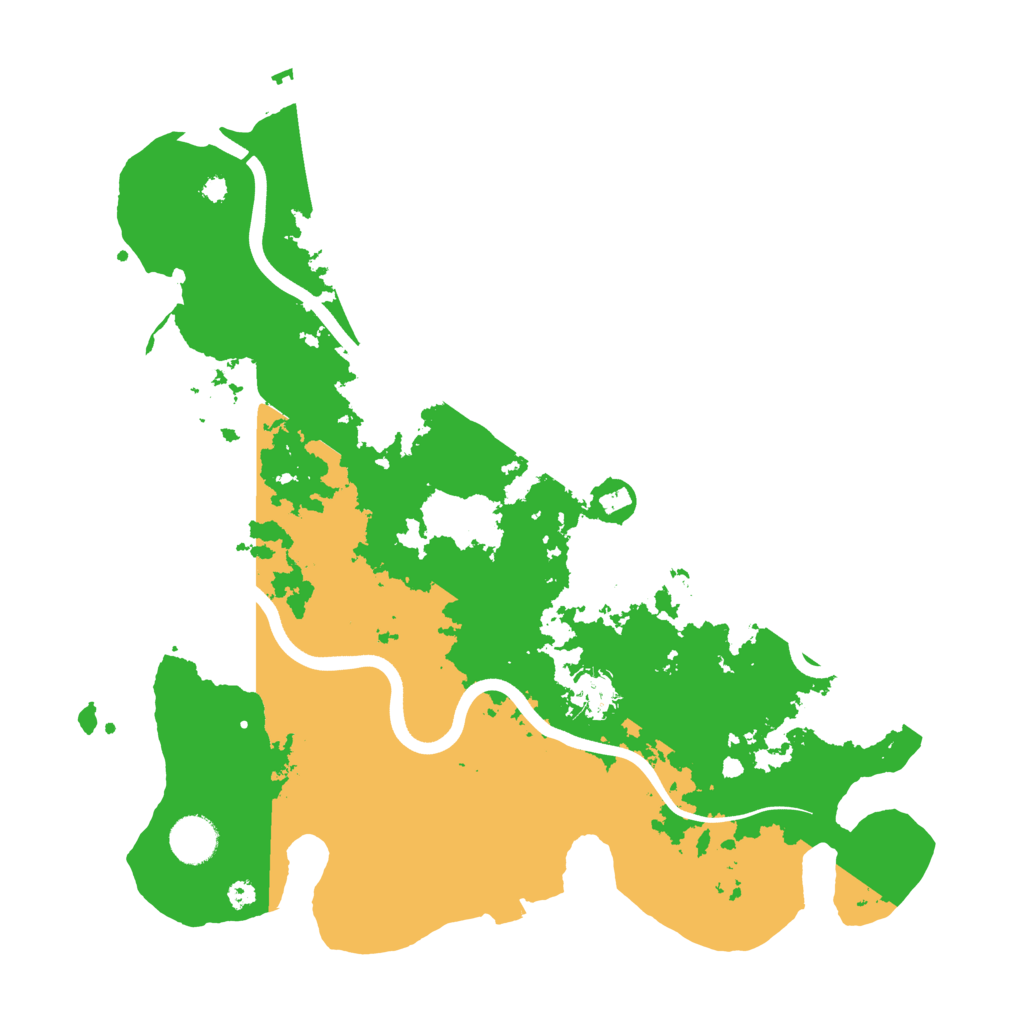 Biome Rust Map: Procedural Map, Size: 3750, Seed: 878536229