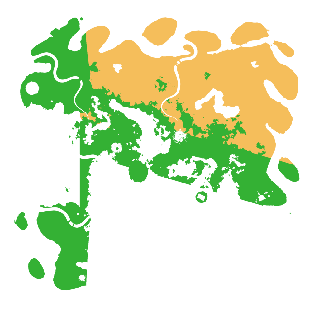 Biome Rust Map: Procedural Map, Size: 4500, Seed: 913231571