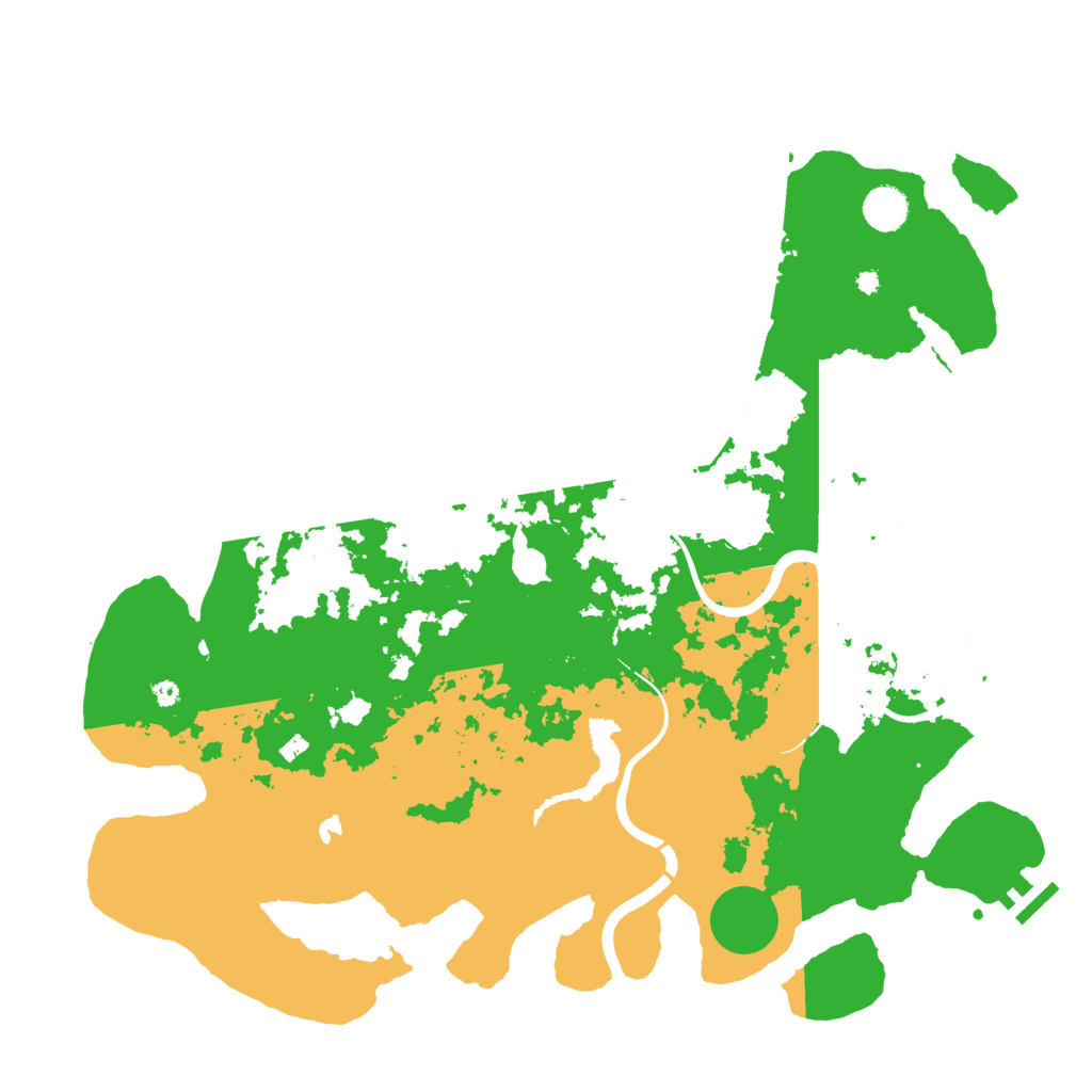 Biome Rust Map: Procedural Map, Size: 4250, Seed: 1397189068