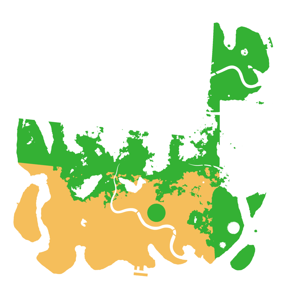 Biome Rust Map: Procedural Map, Size: 4250, Seed: 754333580