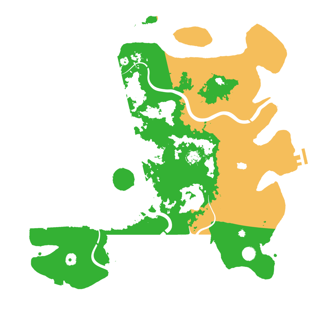 Biome Rust Map: Procedural Map, Size: 4000, Seed: 788788670