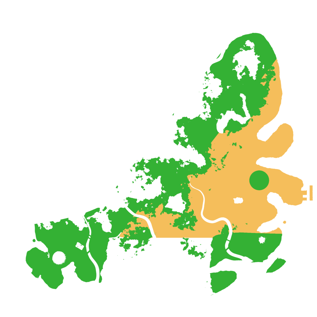 Biome Rust Map: Procedural Map, Size: 4250, Seed: 1127488279