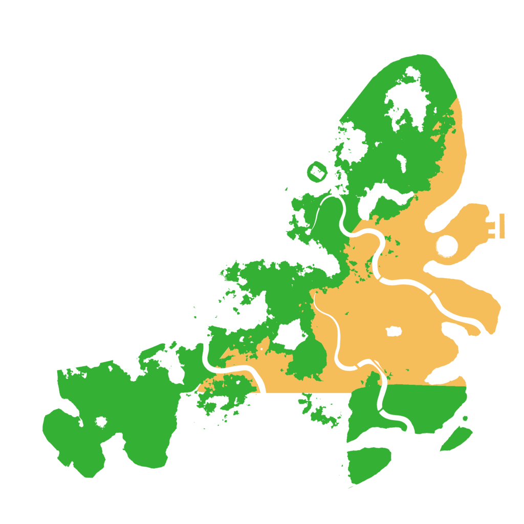 Biome Rust Map: Procedural Map, Size: 4250, Seed: 1127488279