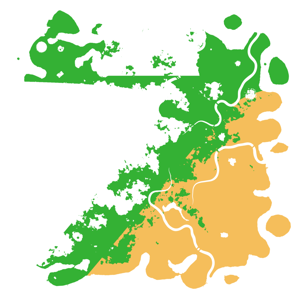 Biome Rust Map: Procedural Map, Size: 5000, Seed: 202269645