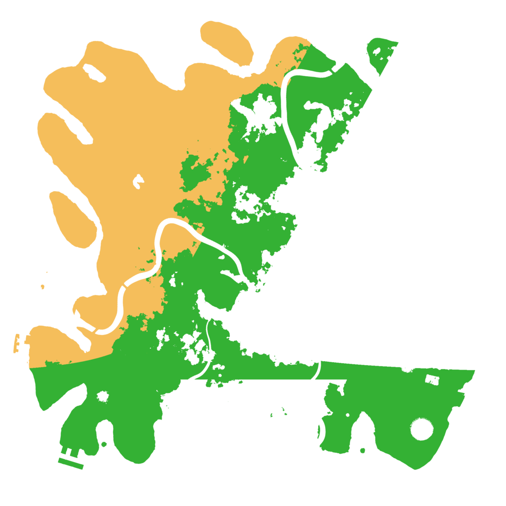 Biome Rust Map: Procedural Map, Size: 4000, Seed: 998170