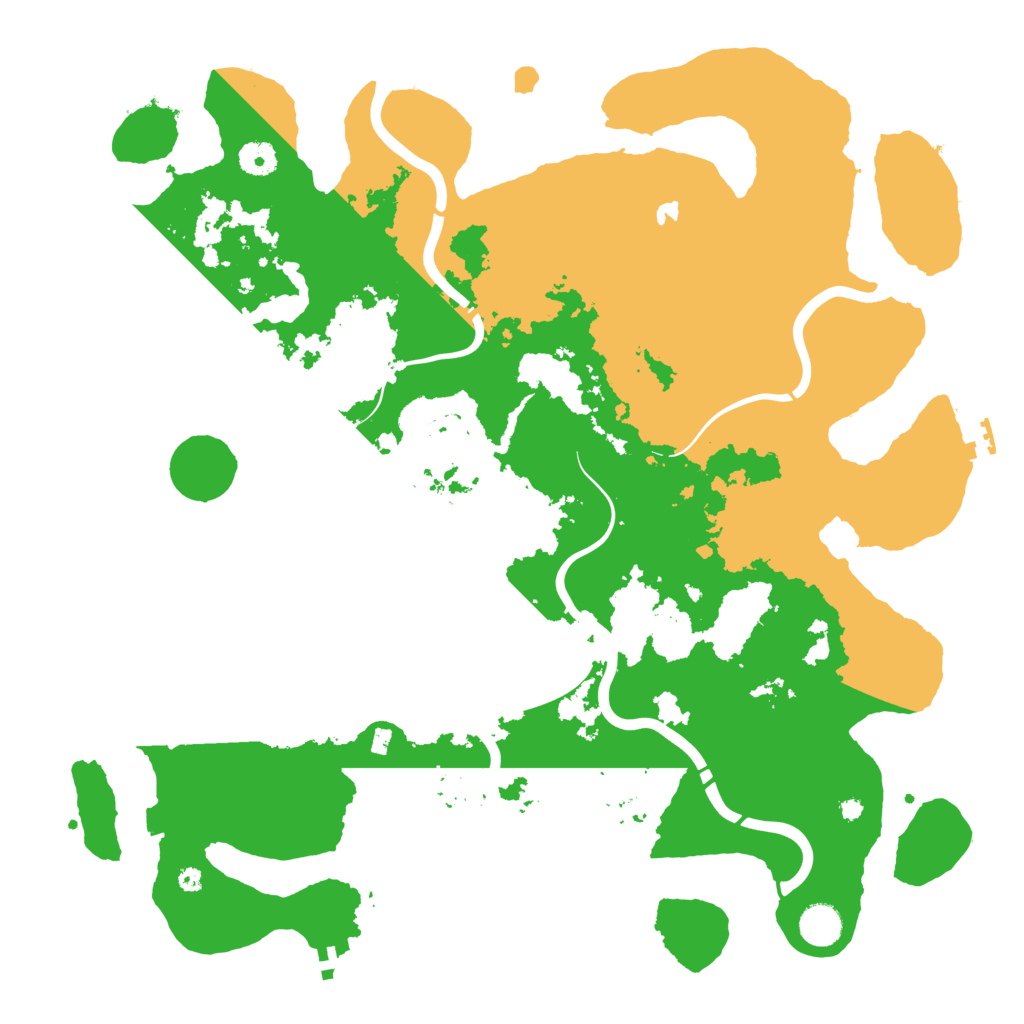 Biome Rust Map: Procedural Map, Size: 4250, Seed: 1394388972