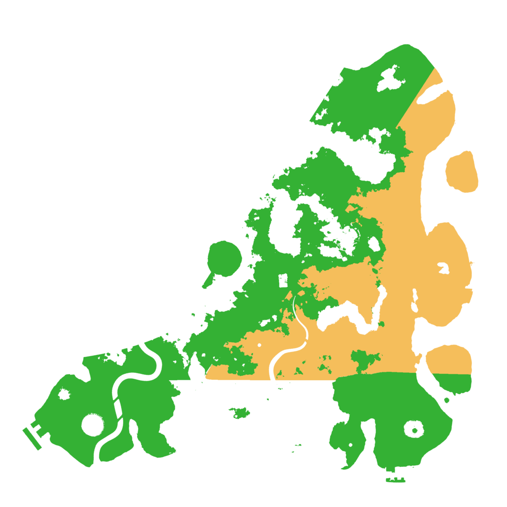 Biome Rust Map: Procedural Map, Size: 4000, Seed: 736744930