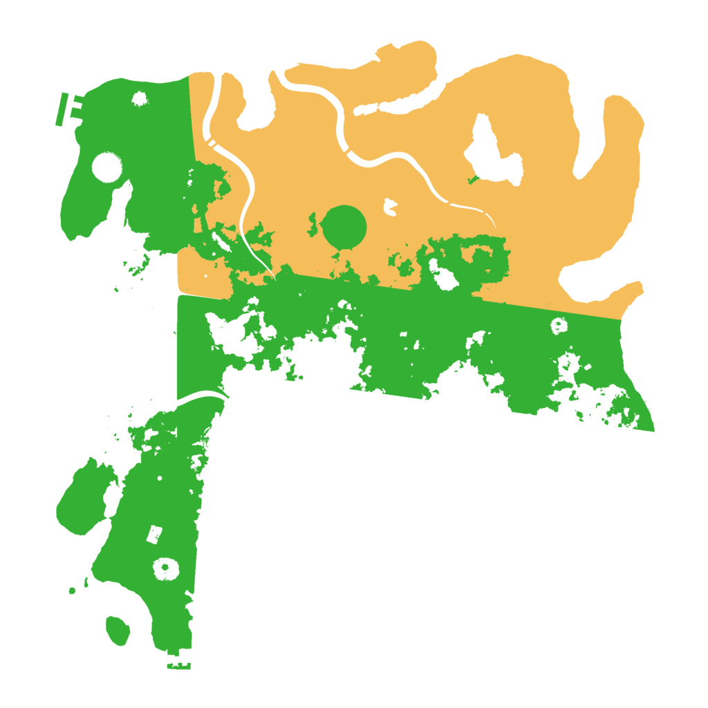 Biome Rust Map: Procedural Map, Size: 4250, Seed: 1626678543